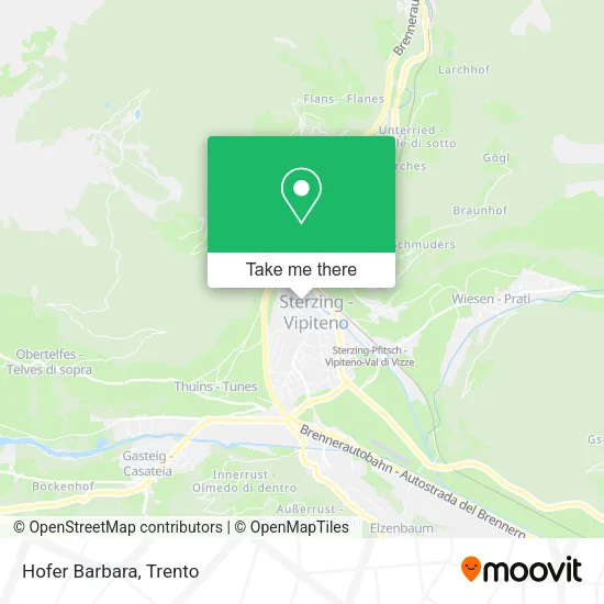 Hofer Barbara map