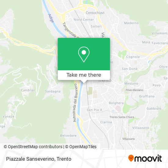 Piazzale Sanseverino map