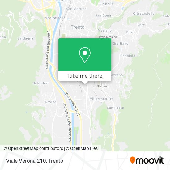 Viale Verona 210 map