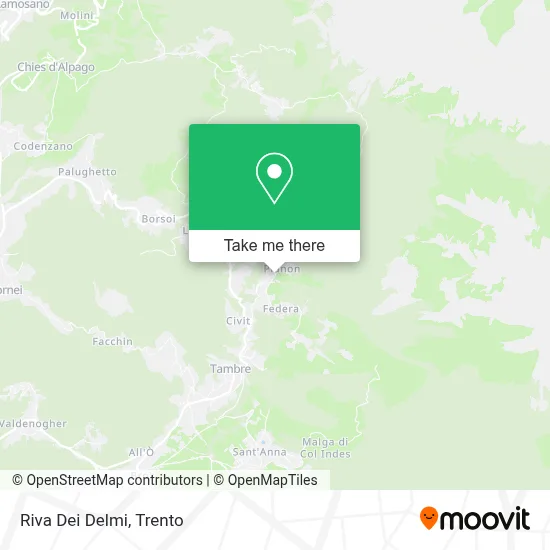 Riva Dei Delmi map