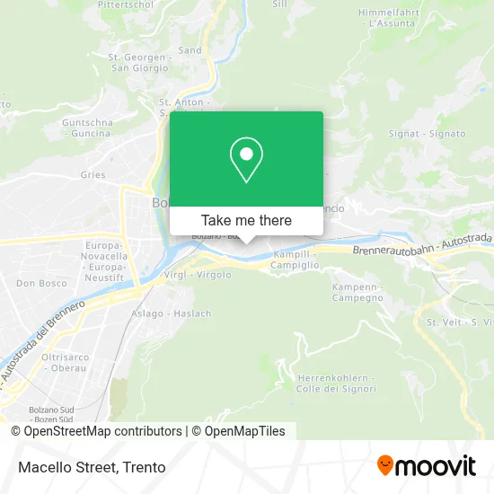 Macello Street map