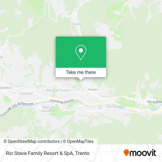 Rio Stava Family Resort & Spa map
