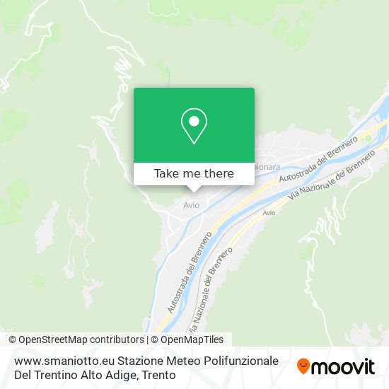 www.smaniotto.eu Stazione Meteo Polifunzionale Del Trentino Alto Adige map