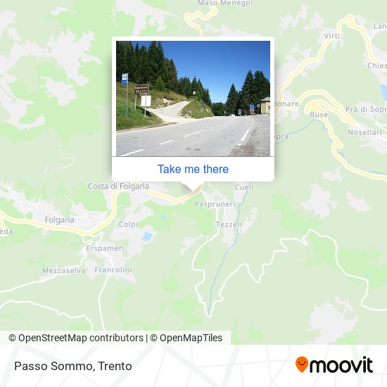 Passo Sommo map