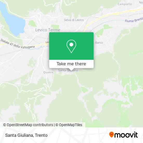 Santa Giuliana map