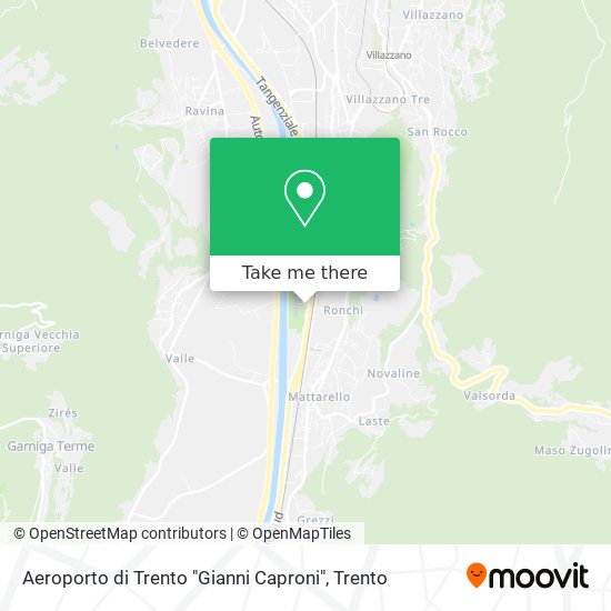 Aeroporto di Trento "Gianni Caproni" map