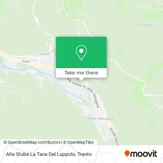 Alte Stube La Tana Del Luppolo map