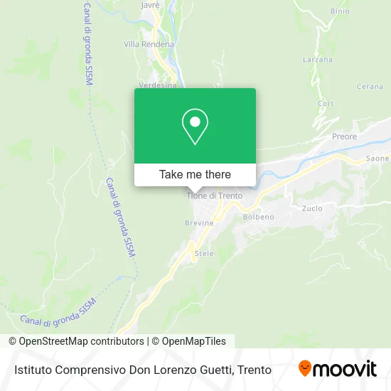 Istituto Comprensivo Don Lorenzo Guetti map