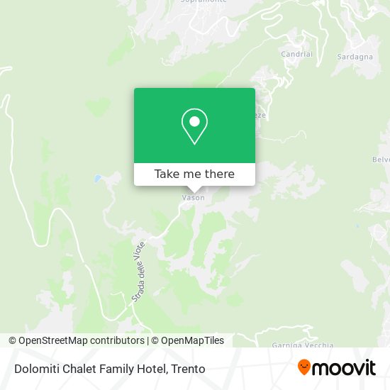 Dolomiti Chalet Family Hotel map