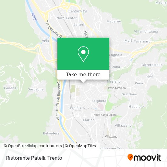 Ristorante Patelli map