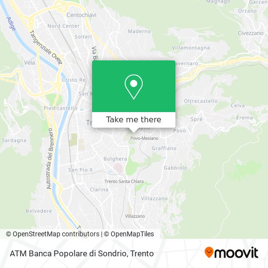 ATM Banca Popolare di Sondrio map