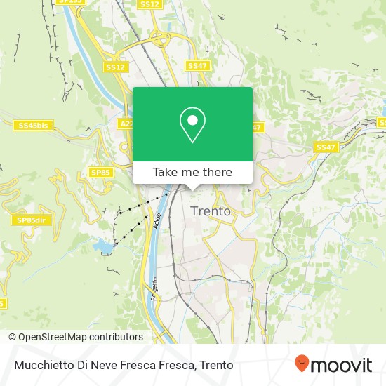 Mucchietto Di Neve Fresca Fresca map