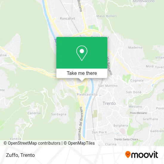 Zuffo map