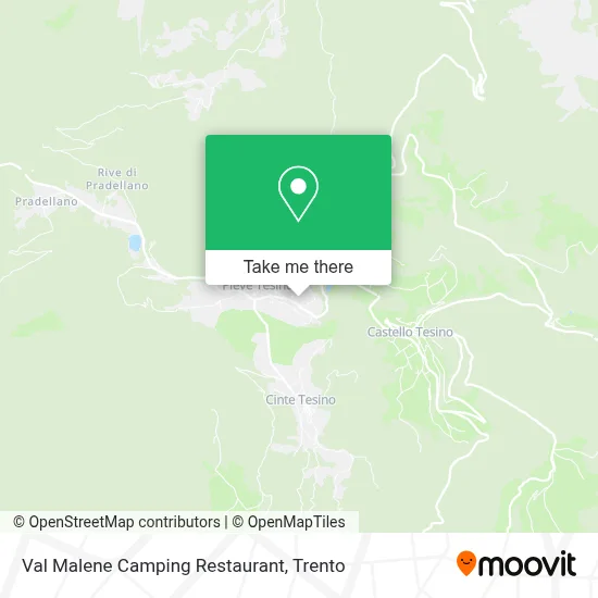 Val Malene Camping Restaurant map