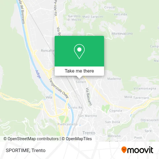 SPORTIME map