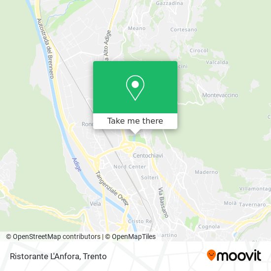 Ristorante L'Anfora map