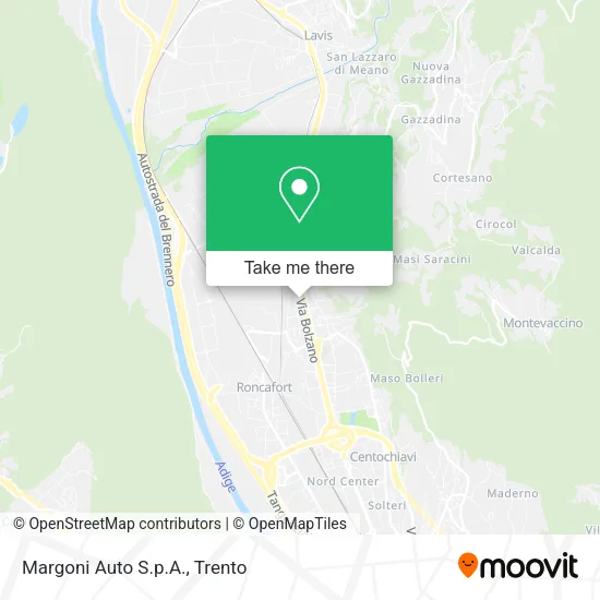 Margoni Auto S.p.A. map