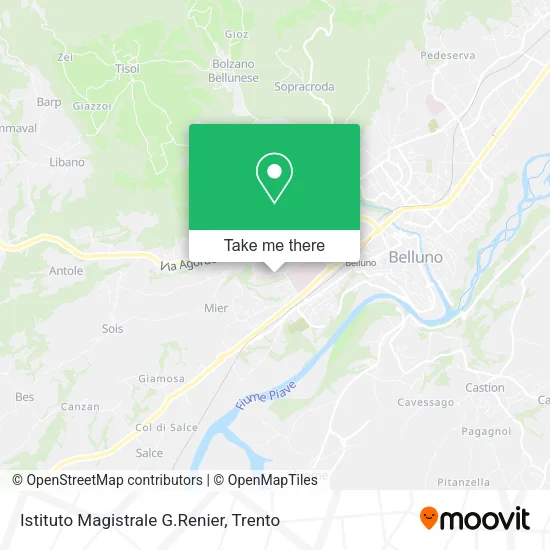 Istituto Magistrale G.Renier map