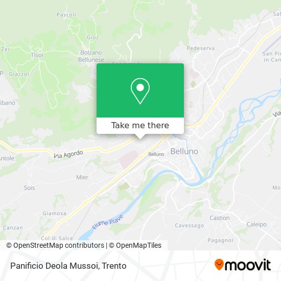 Panificio Deola Mussoi map