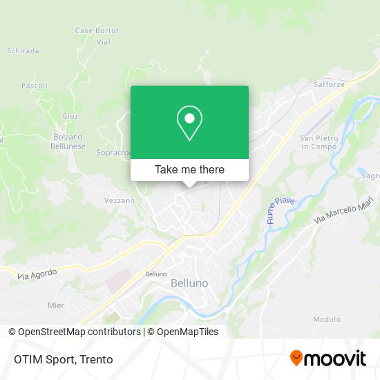 OTIM Sport map