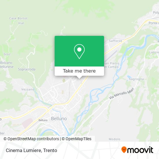 Cinema Lumiere map
