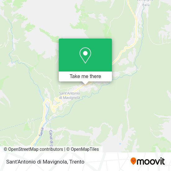 Sant'Antonio di Mavignola map