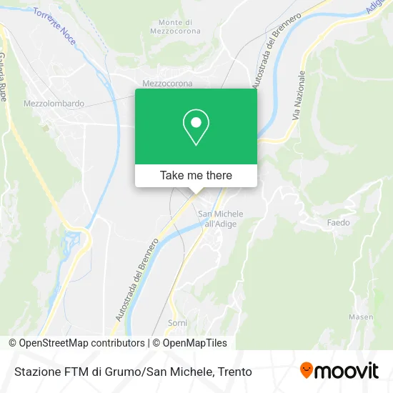 Stazione FTM di Grumo / San Michele map