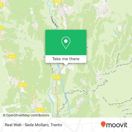 Real Web - Sede Mollaro map