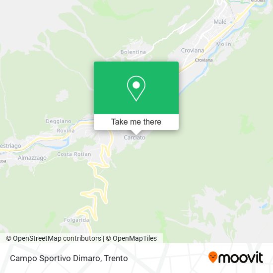 Campo Sportivo Dimaro map
