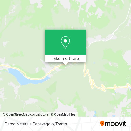 Parco Naturale Paneveggio map