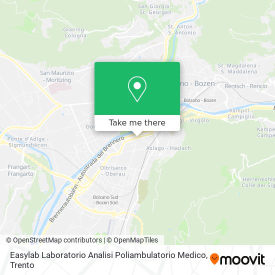 Easylab Laboratorio Analisi Poliambulatorio Medico map