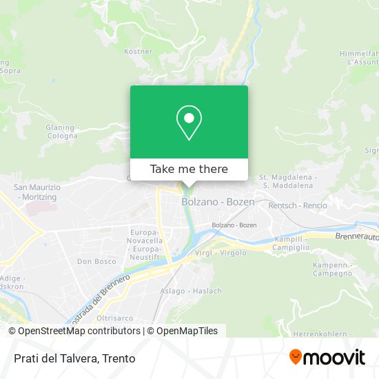Prati del Talvera map