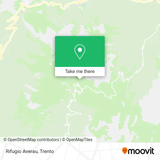 Averau Mountain Refuge map