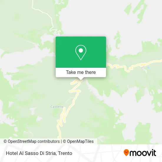 Hotel Al Sasso Di Stria map