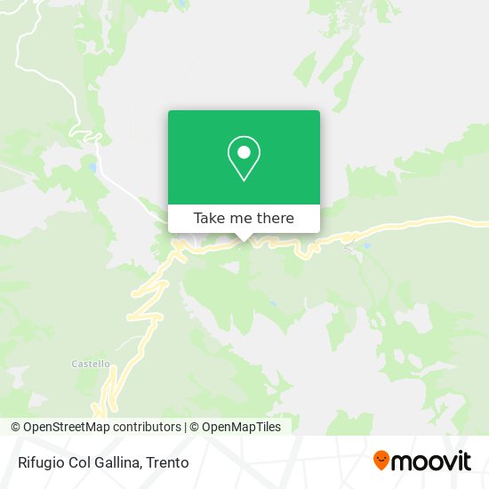 Rifugio Col Gallina map
