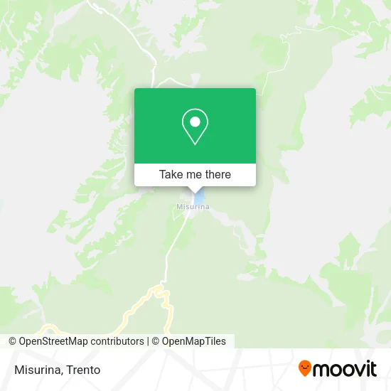 Misurina map
