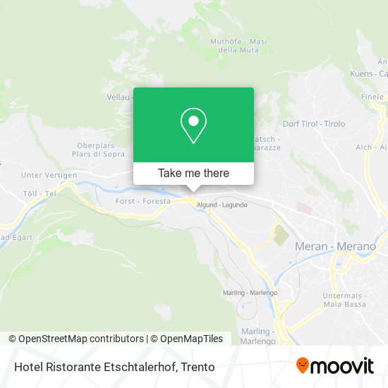 Hotel Ristorante Etschtalerhof map