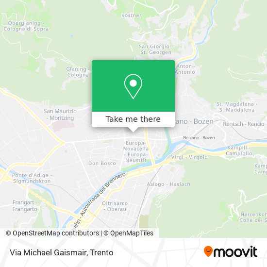 Via Michael Gaismair map