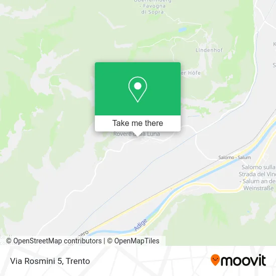 Rosmini Street 5 map