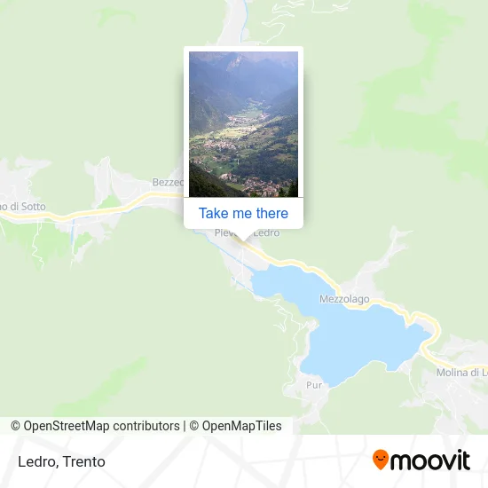 Ledro map