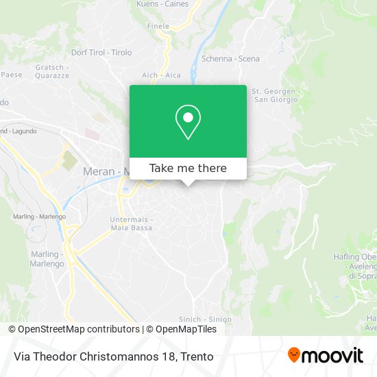 Via Theodor Christomannos 18 map