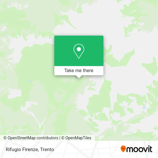 Rifugio Firenze map