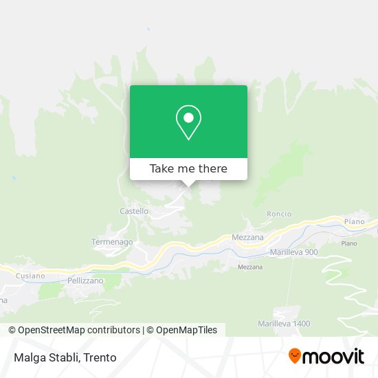 Malga Stabli map