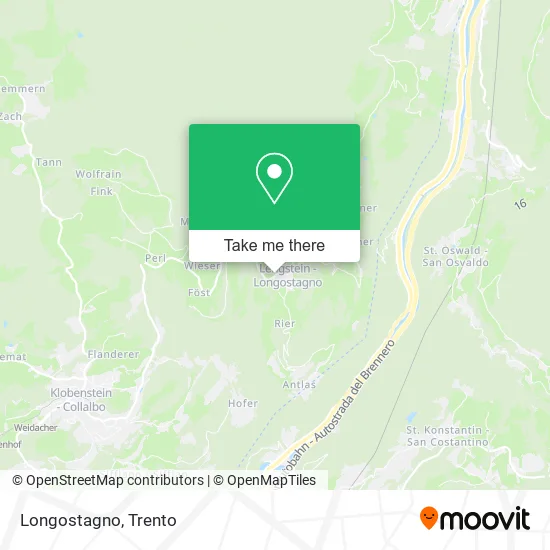Longostagno map