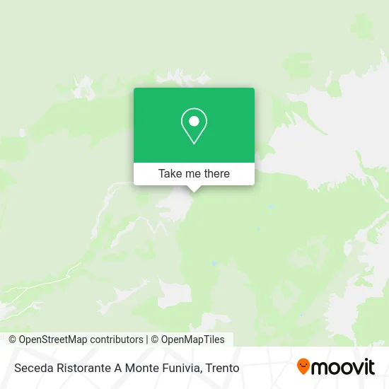 Seceda Ristorante A Monte Funivia map