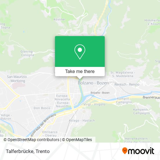 Talferbrücke map