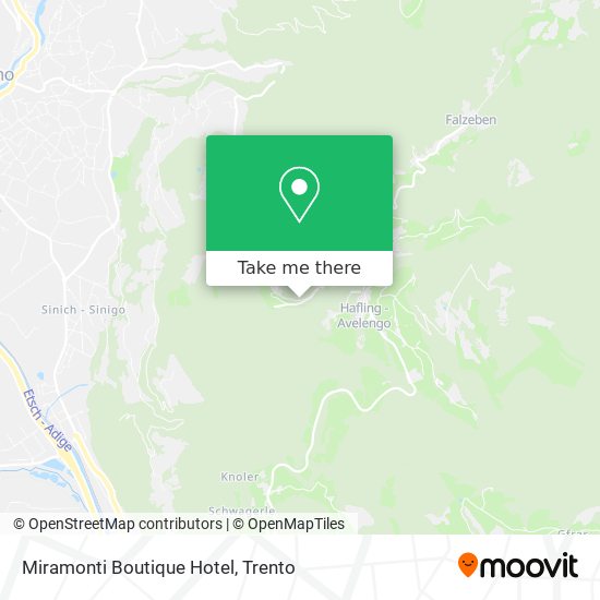 Miramonti Boutique Hotel map