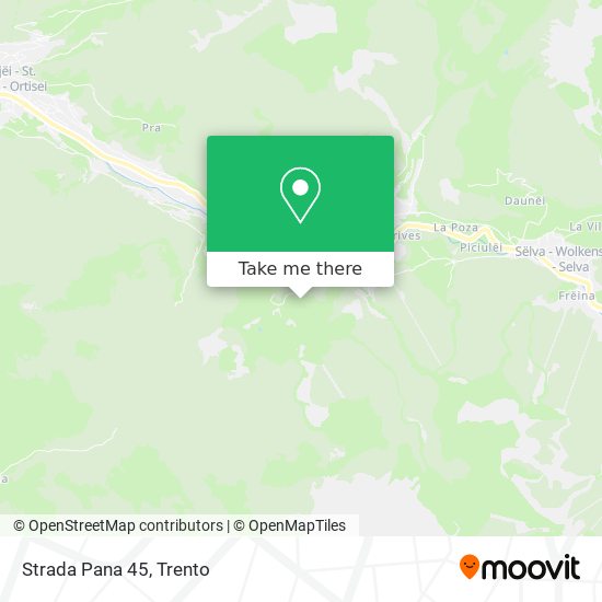 Strada Pana 45 map