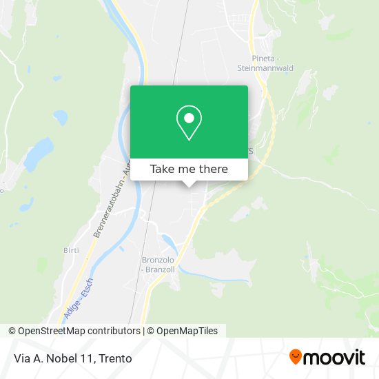 Via A. Nobel 11 map