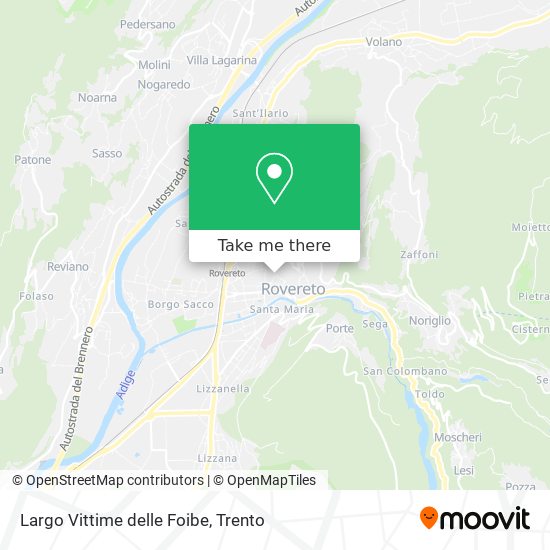 Largo Vittime delle Foibe map
